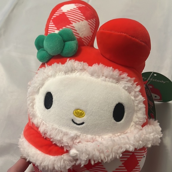 BNWT CHRISTMAS MY MELODY SQUISHMALLOW PLUSH - Picture 5 of 7